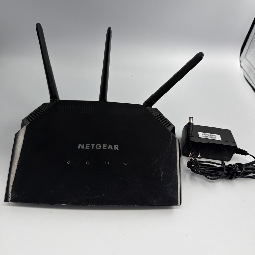 NETGEAR R6330 AC1600 Smart WiFi Router w/ Power Cord - For Repair Or Parts